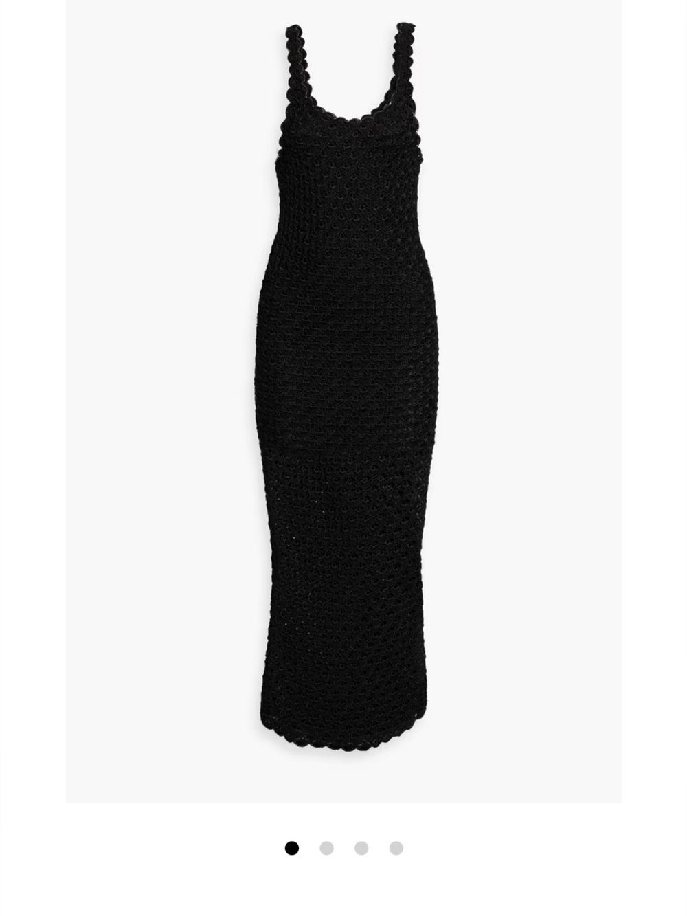 ALICE + OLIVIA crochet maxi dress